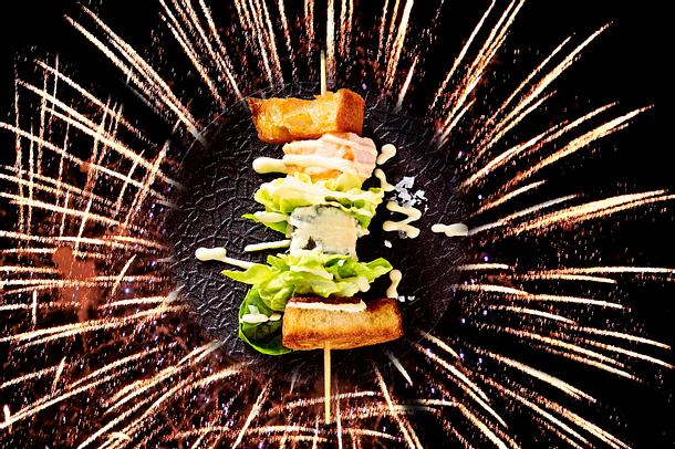 „Happy New Yeah“-Caesar-Sticks Rezept „Happy New Yeah“-Caesar-Sticks Rezept