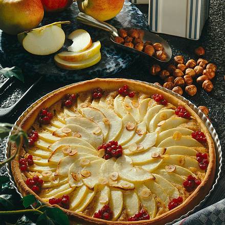 Haselnuss-Apfeltarte Rezept Haselnuss-Apfeltarte Rezept