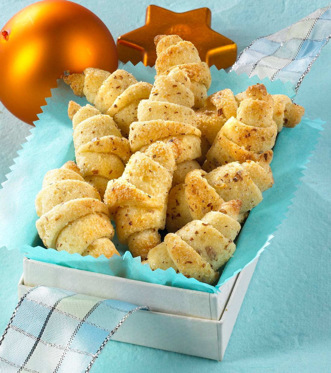 Haselnuss-Frischkäse-Hörnchen (Diabetiker) Rezept | LECKER