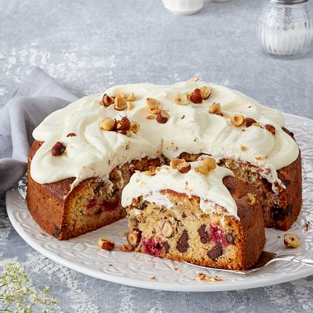 Haselnuss-Kirsch-Kuchen Rezept Haselnuss-Kirsch-Kuchen Rezept