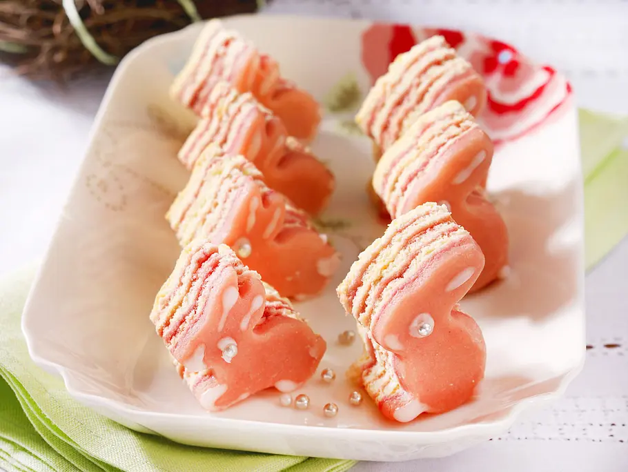 Hasen Petit Fours Rezept Hasen Petit Fours Rezept