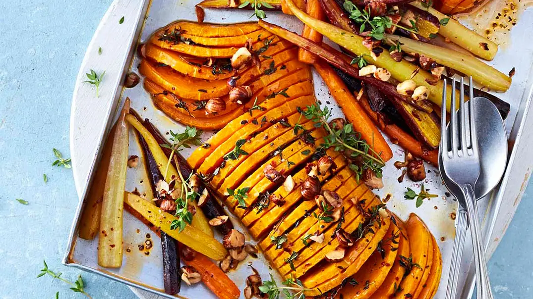 Hasselback-Kürbis „Home Sweet Home“ Rezept - Foto: LECKER @ Bauer Media Group