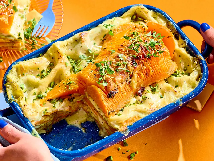 Hasselback-Lasagne Rezept Hasselback-Lasagne Rezept