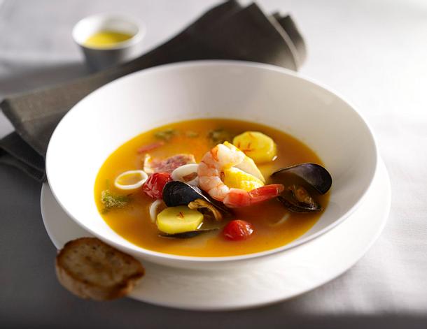 Hauptgericht: Bouillabaisse mit Rouille (Dip) (Carlo Thränhardt) Rezept Hauptgericht: Bouillabaisse mit Rouille (Dip) (Carlo Thränhardt) Rezept