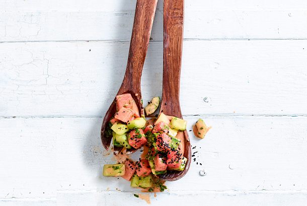 Hau-Rein-Gurkensalat Rezept Hau-Rein-Gurkensalat Rezept