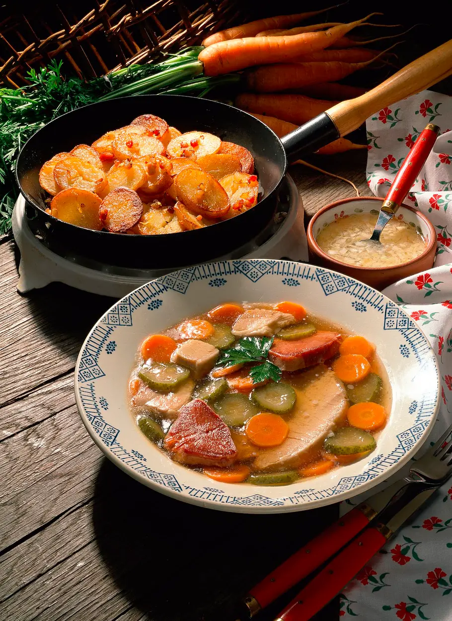 Hausmacher Tellersülze Rezept Hausmacher Tellersülze Rezept