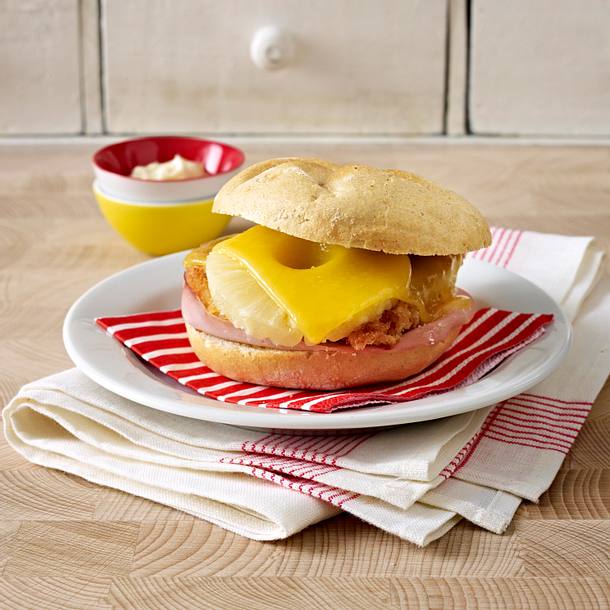 Hawaii-Burger Rezept Hawaii-Burger Rezept