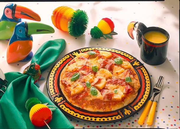 Hawaii-Pizza Rezept Hawaii-Pizza Rezept