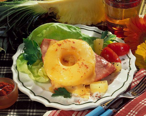 Hawaii Toast (Ananas-Diät) Rezept Hawaii Toast (Ananas-Diät) Rezept