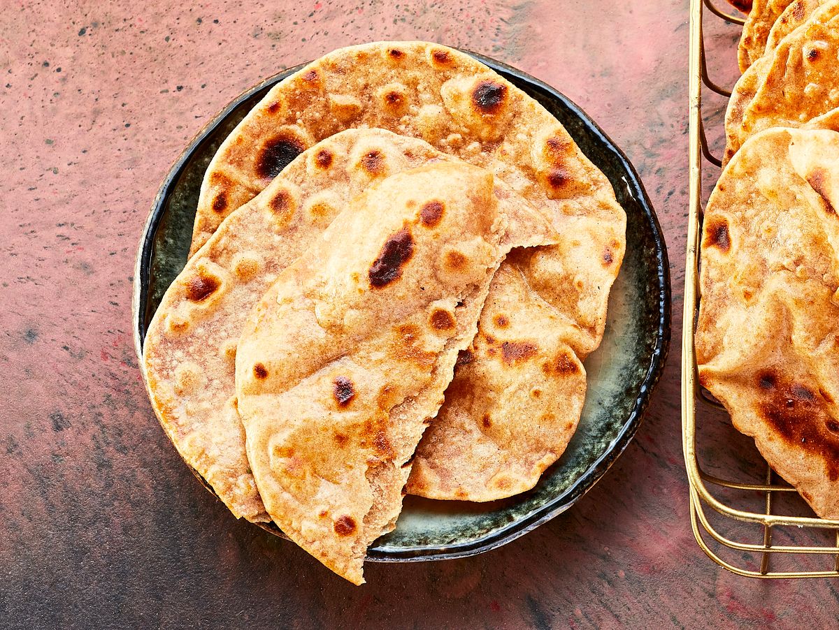 Indische Chapati aus nur 3 Zutaten Rezept