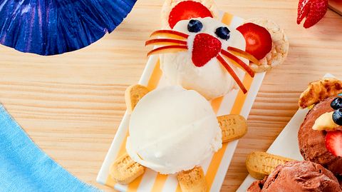 Joghurt Eis in Form einer Maus - Foto: House of Food / Bauer Food Experts KG