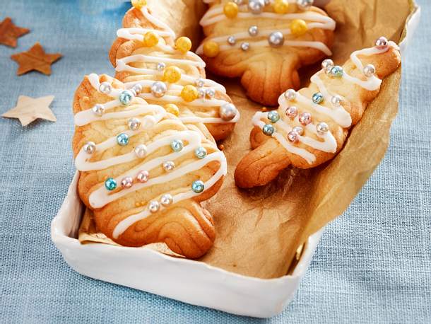 Shortbread-Bäumchen Rezept