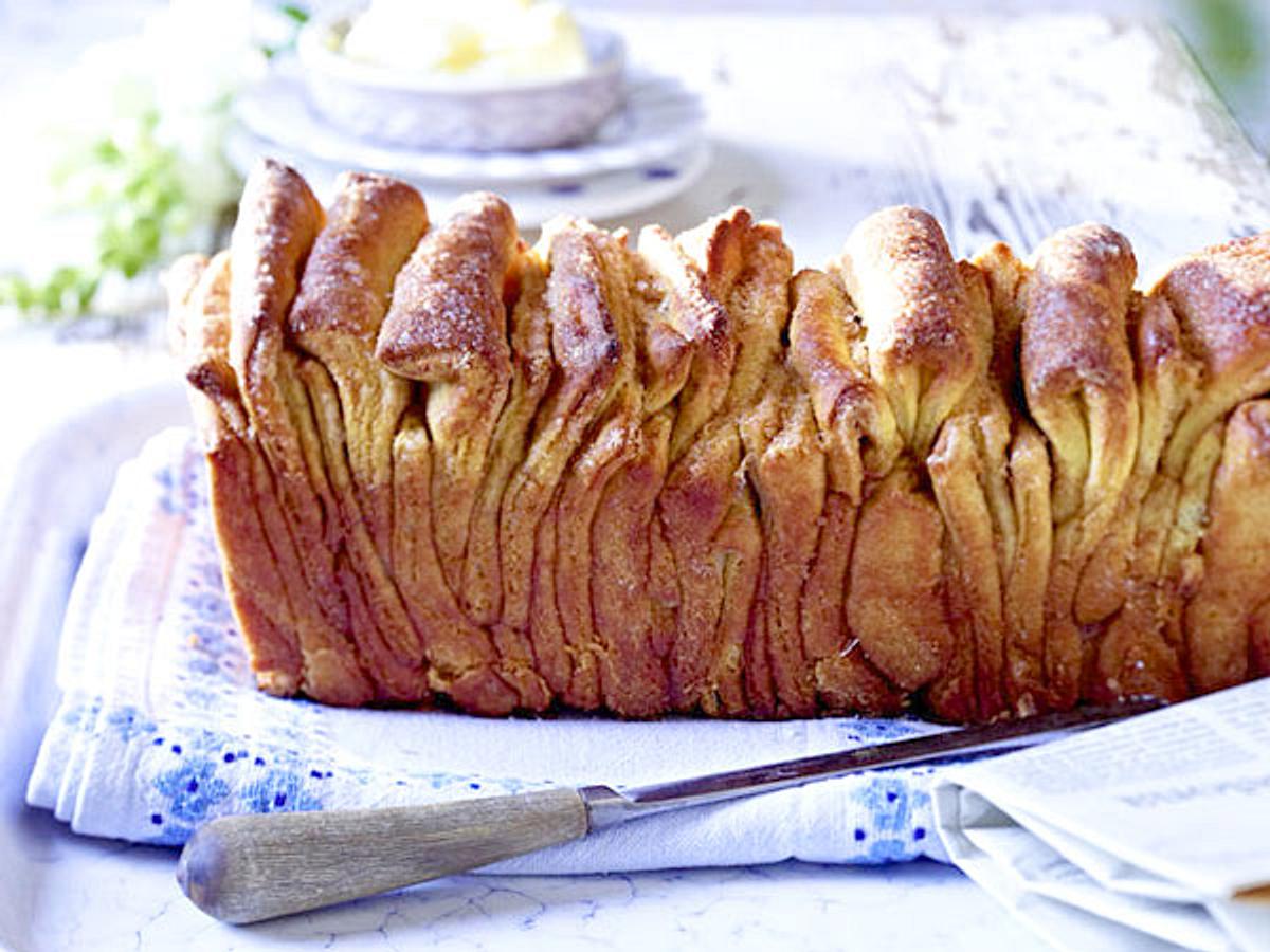 Hefezupfbrot mit Zimt Rezept