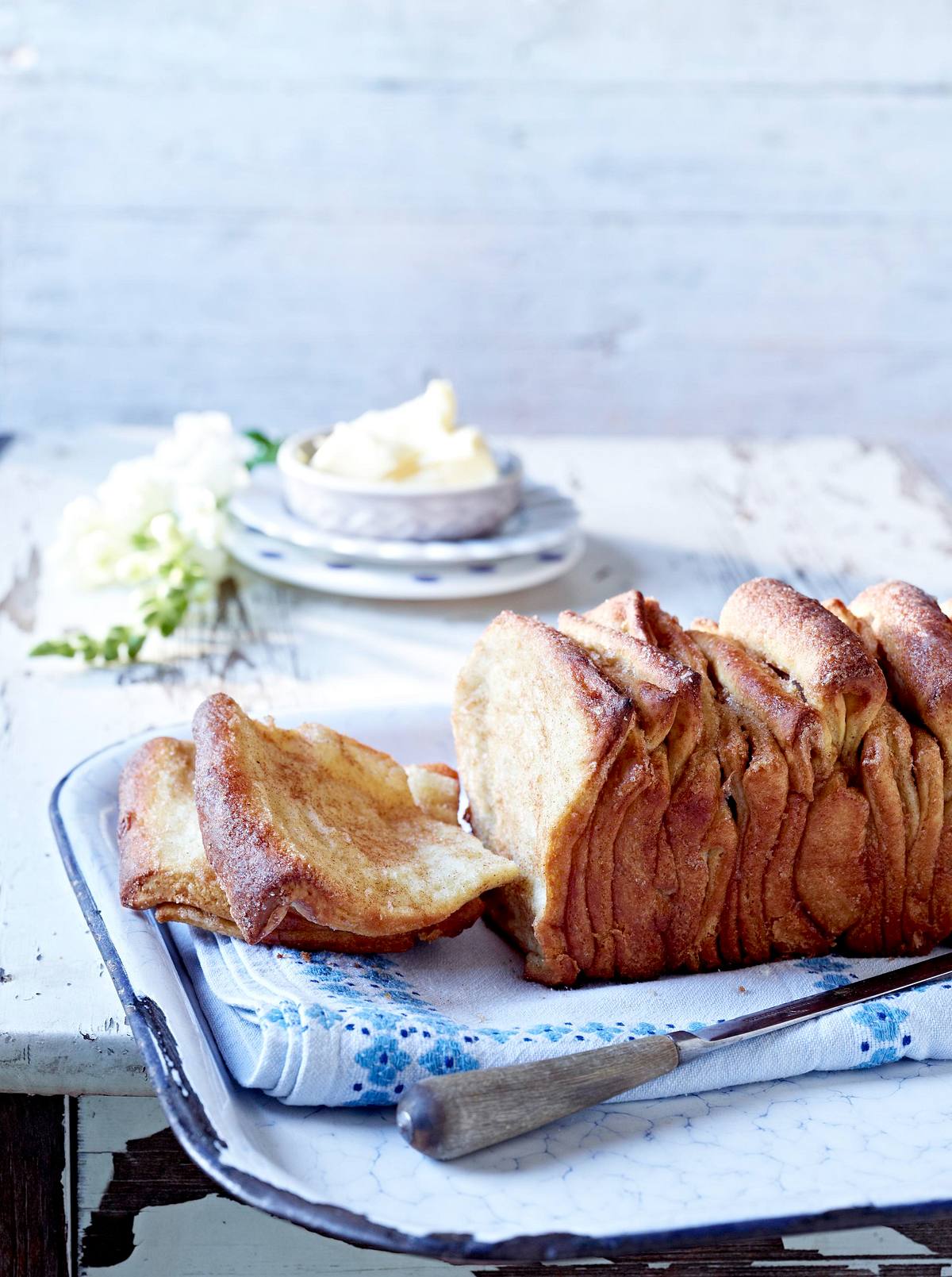 Hefezupfbrot mit Zimtzucker Rezept