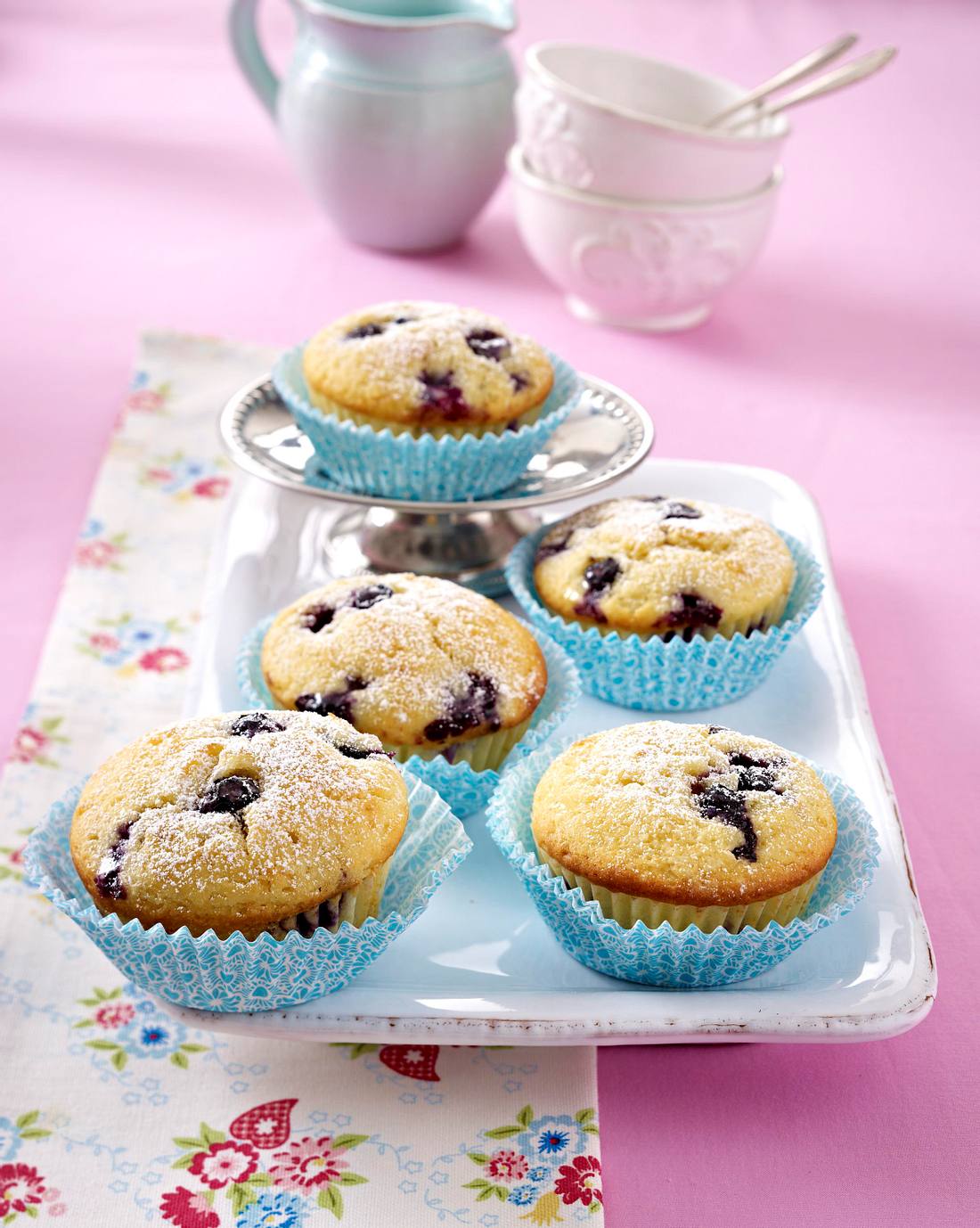 Heidelbeer-Buttermilch-Muffins Rezept | LECKER