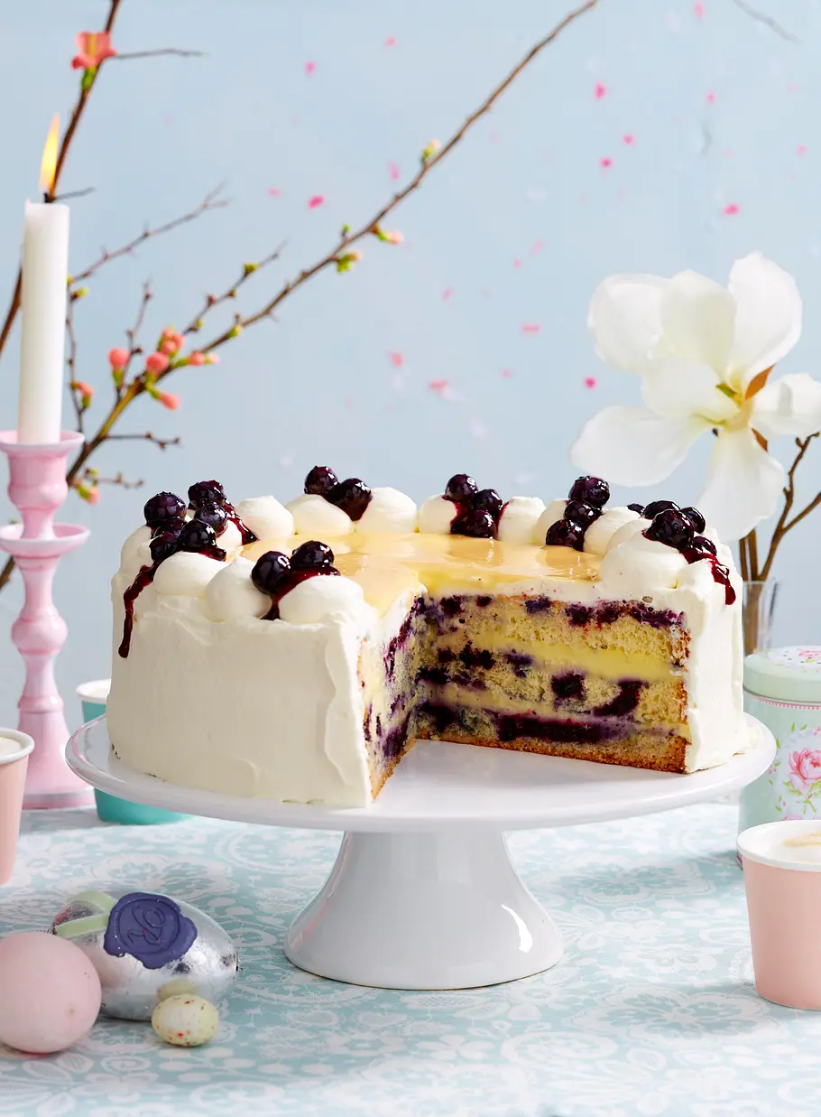 Heidelbeer-Eierlikör-Torte Rezept