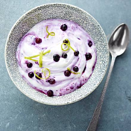Heidelbeer-Frischkäse-Creme Rezept Heidelbeer-Frischkäse-Creme Rezept