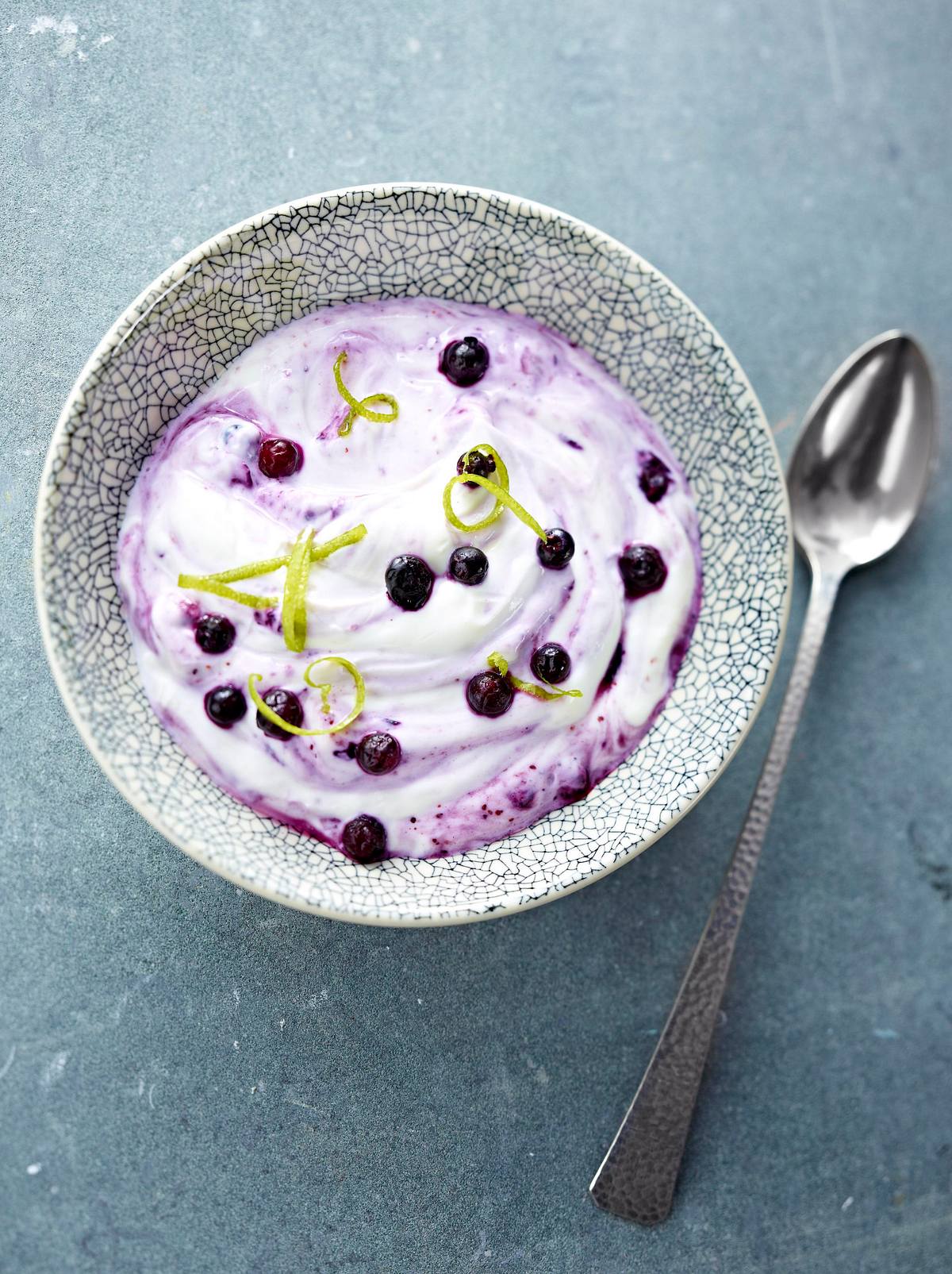 Heidelbeer-Frischkäse-Creme Rezept Heidelbeer-Frischkäse-Creme Rezept