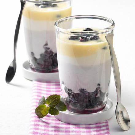Heidelbeer-Joghurt-Becher Rezept