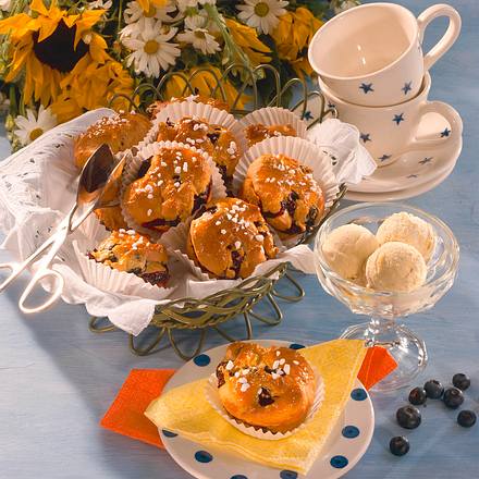 Heidelbeer-Joghurt-Muffins Rezept