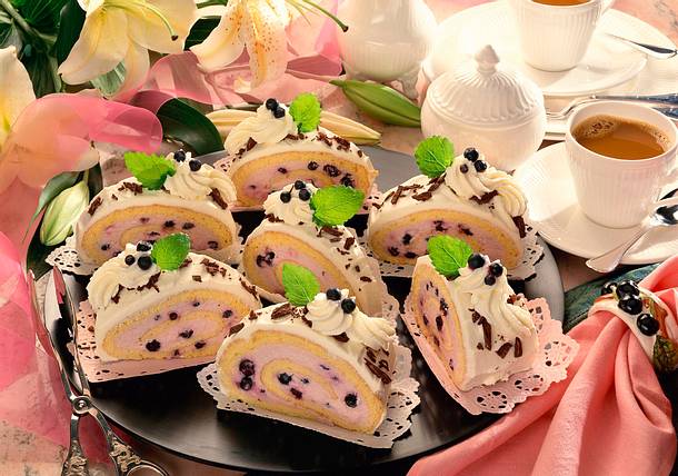 Heidelbeer-Joghurt-Schnitten Rezept