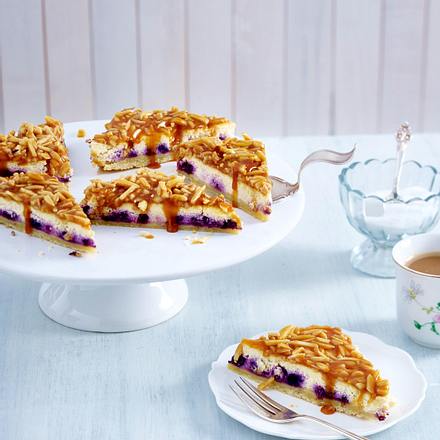 Heidelbeer-Käsekuchen à la Nussecke Rezept