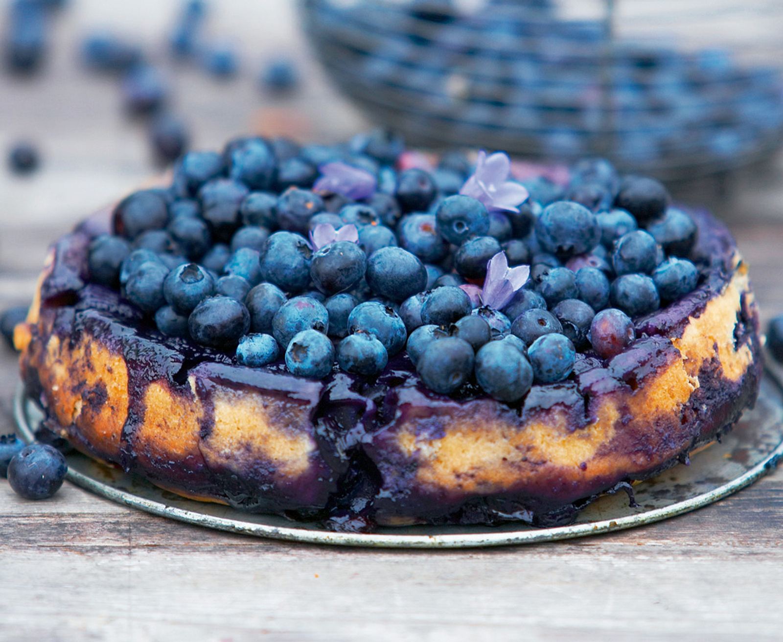 Heidelbeer-Käsekuchen Rezept | LECKER