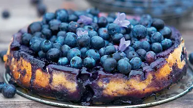 Heidelbeer-Käsekuchen Rezept - Foto: LECKER @ Bauer Media Group