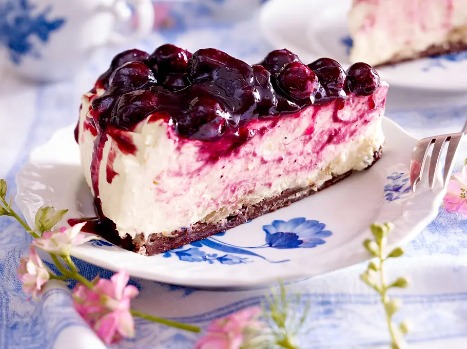 Heidelbeer-Käsekuchen Rezept Heidelbeer-Käsekuchen Rezept