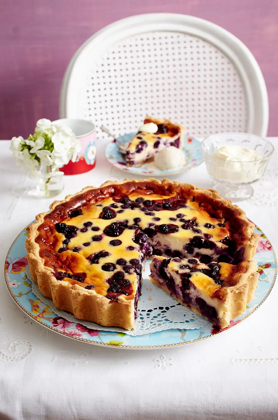 Heidelbeer-Tarte Rezept Heidelbeer-Tarte Rezept