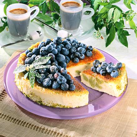 Heidelbeerkäsekuchen Rezept