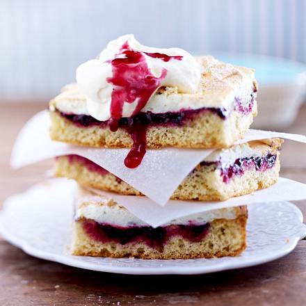 Heidelbeerkuchen mit Baiser Rezept Heidelbeerkuchen mit Baiser Rezept
