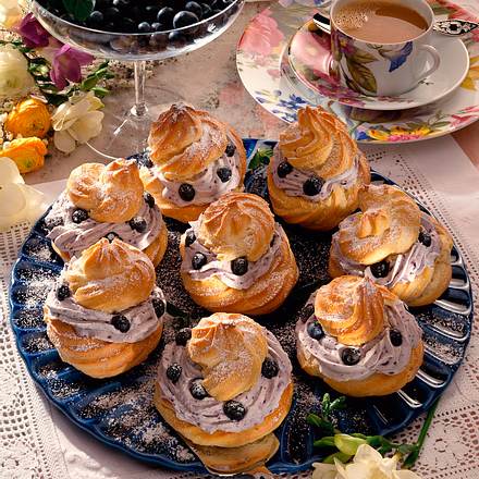 Heidelbeerwindbeutel Rezept