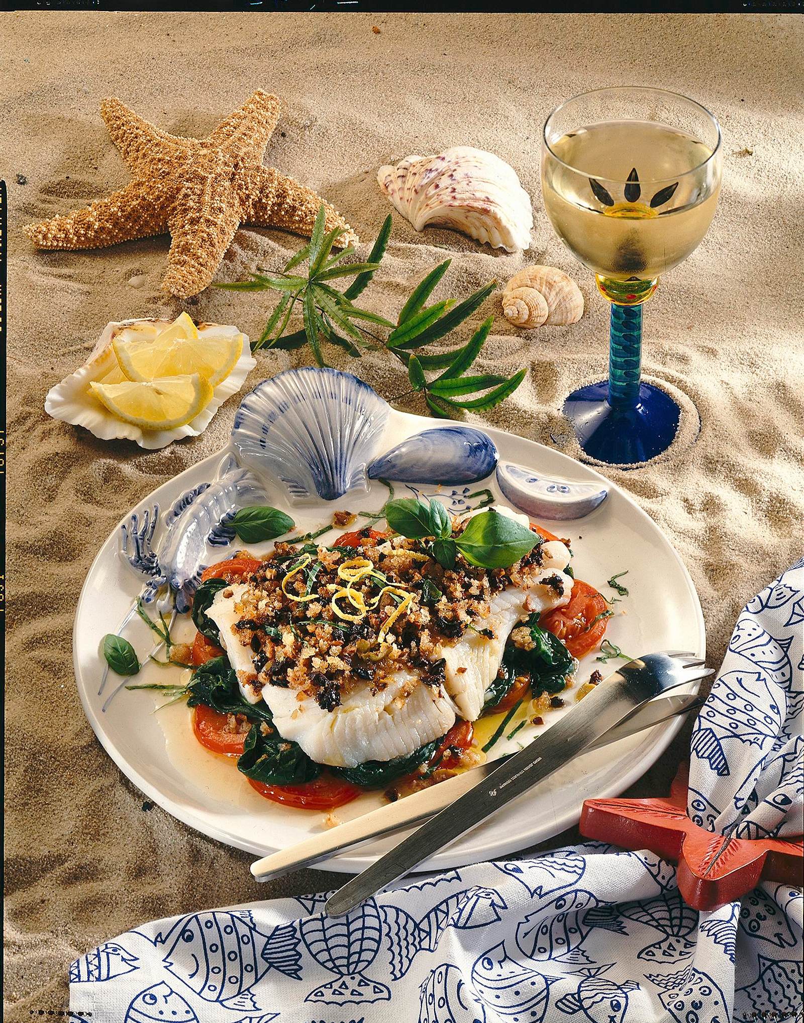 Heilbutt mit Olivenkruste Rezept | LECKER