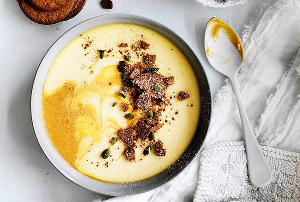 Heiße Schüssel: Pumpkin-Pudding Rezept