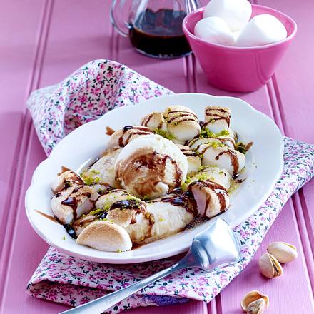 Heißer Bananen-Split Rezept