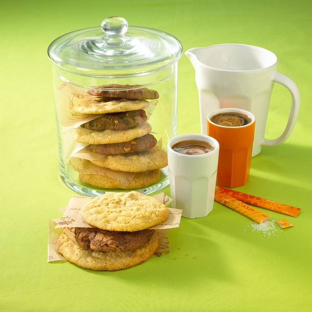Helle und dunkle Cookies Rezept Helle und dunkle Cookies Rezept
