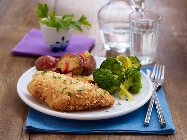Herbed Oven Fried Chicken Rezept Herbed Oven Fried Chicken Rezept