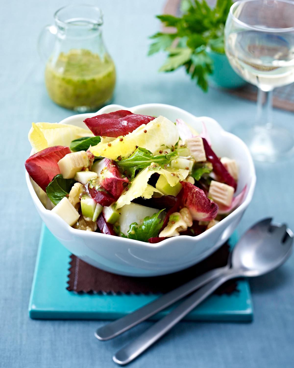 Herbstlicher Chicoree-Salat Rezept