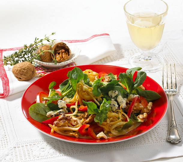 Herbstlicher Salat Rezept