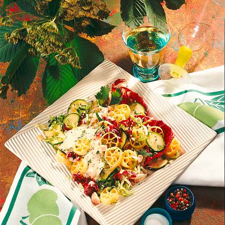Herbstlicher Salat Rezept