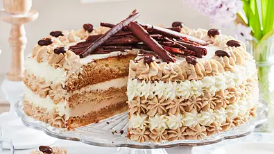 Herrencreme-Torte Rezept - Foto: LECKER @ Bauer Media Group