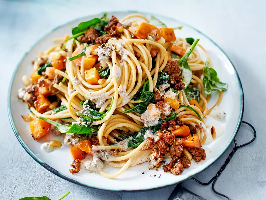 Herrlich cremige Feel-Good-Pasta Rezept