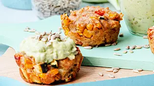 Herzhafte Gemüse-Muffins Rezept - Foto: ShowHeroes für LECKER @ Bauer Media Group Herzhafte Gemüse-Muffins Rezept - Foto: ShowHeroes für LECKER @ Bauer Media Group