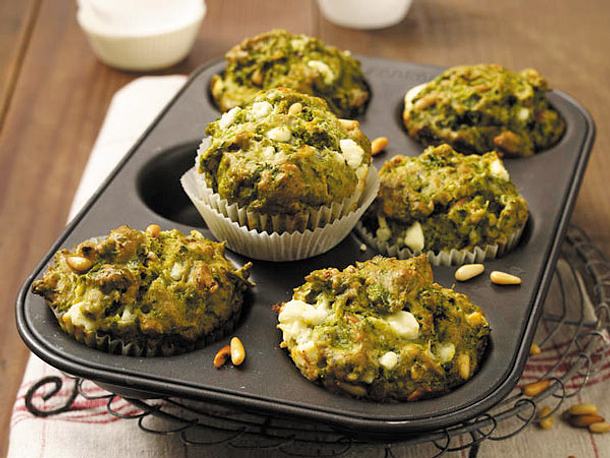 Herzhafte Grünkohl-Muffins Rezept Herzhafte Grünkohl-Muffins Rezept