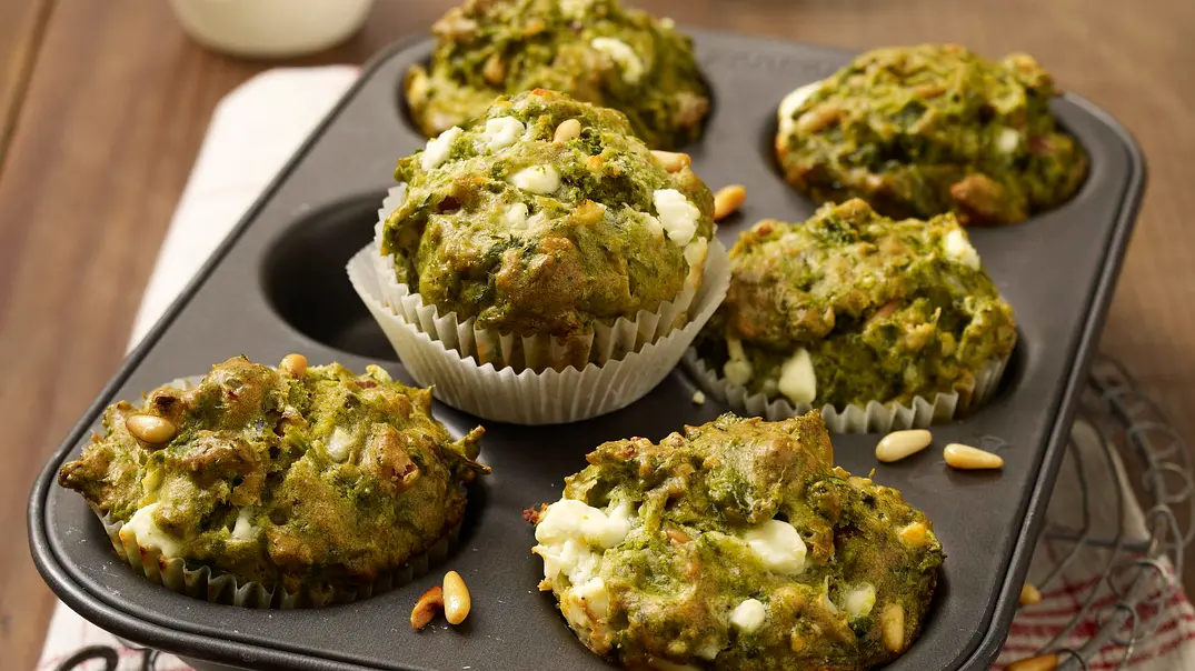 Herzhafte Grünkohl-Muffins Rezept - Foto: LECKER @ Bauer Media Group Herzhafte Grünkohl-Muffins Rezept - Foto: LECKER @ Bauer Media Group