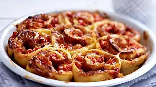 Herzhafte Pizzaschnecken Rezept - Foto: LECKER @ Bauer Media Group