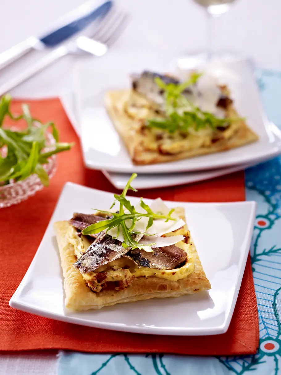 Herzhafte Sardinen-Törtchen Rezept Herzhafte Sardinen-Törtchen Rezept