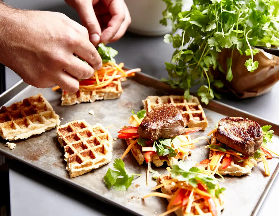 Herzhafte Waffeln Rezept Herzhafte Waffeln Rezept