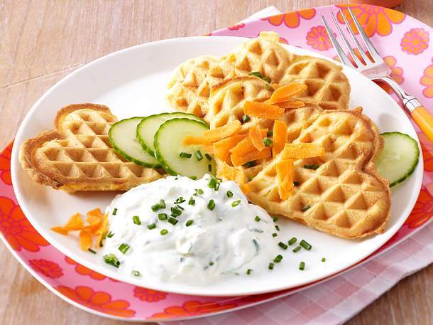 Herzhafte Waffeln Rezept